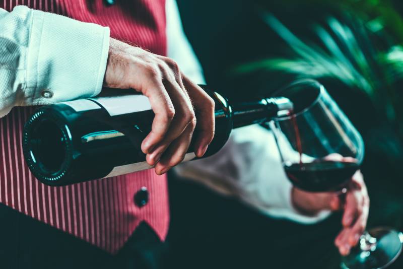 Gouter le vin de garde